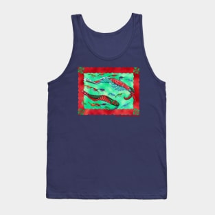 Anomalocaris Christmas Tank Top